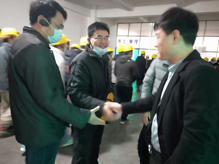 热烈欢迎河南工业大学师生到我司参观学习！